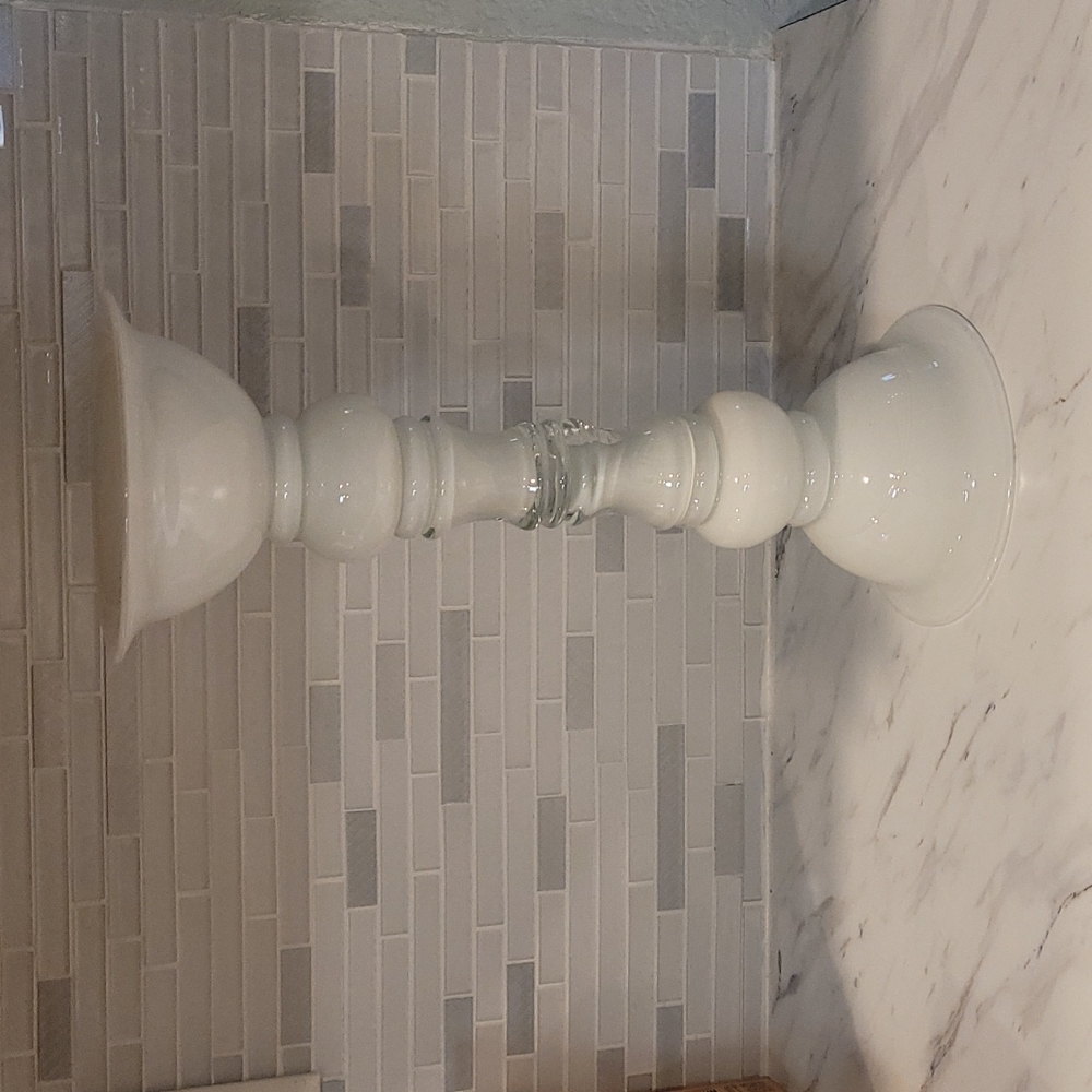 Hand-blown Candle Holder